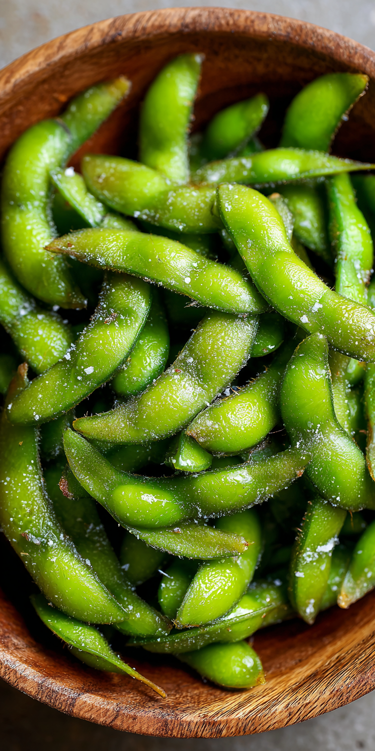 Edamame Sea Salt High Protein Snacks Recipe