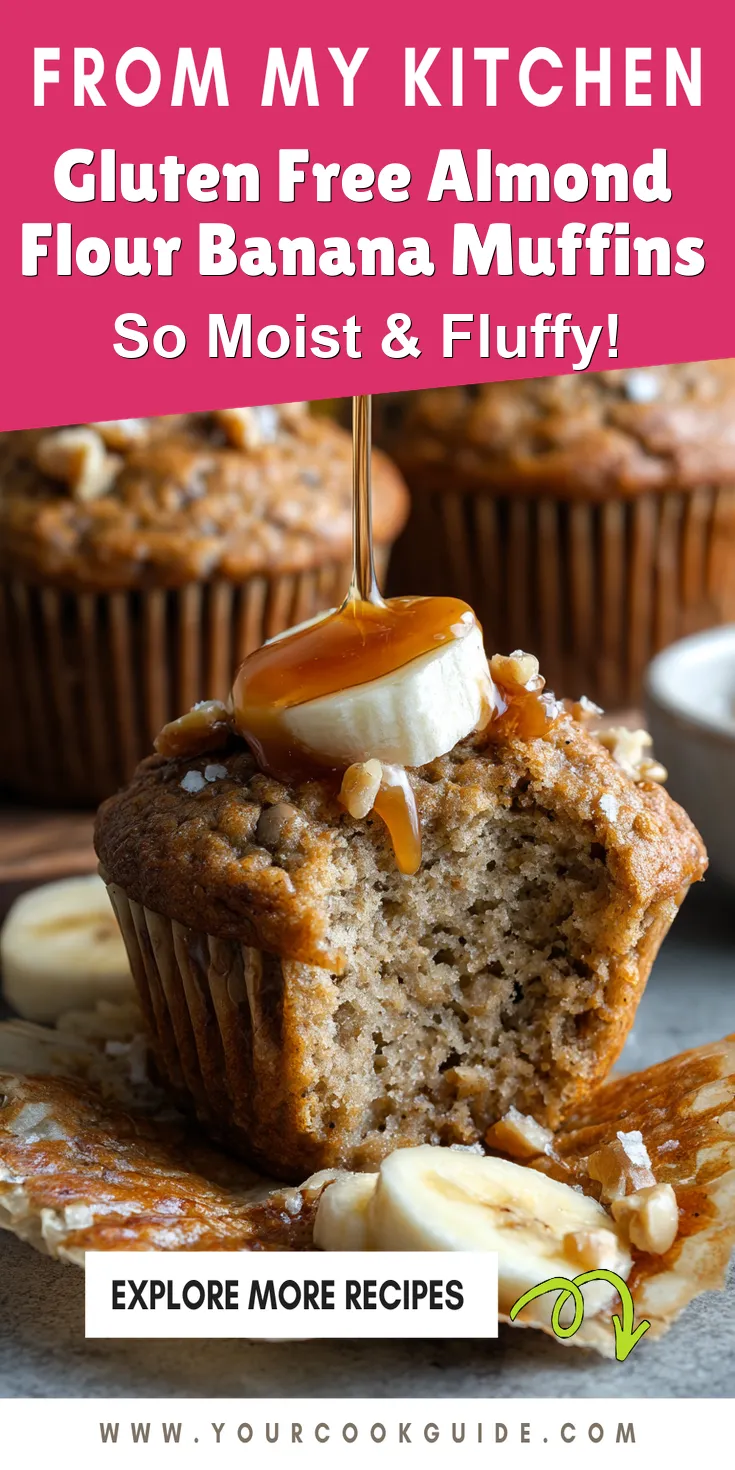 Gluten Free Almond Flour Banana Muffins served warm with gentle spices and a cozy aroma