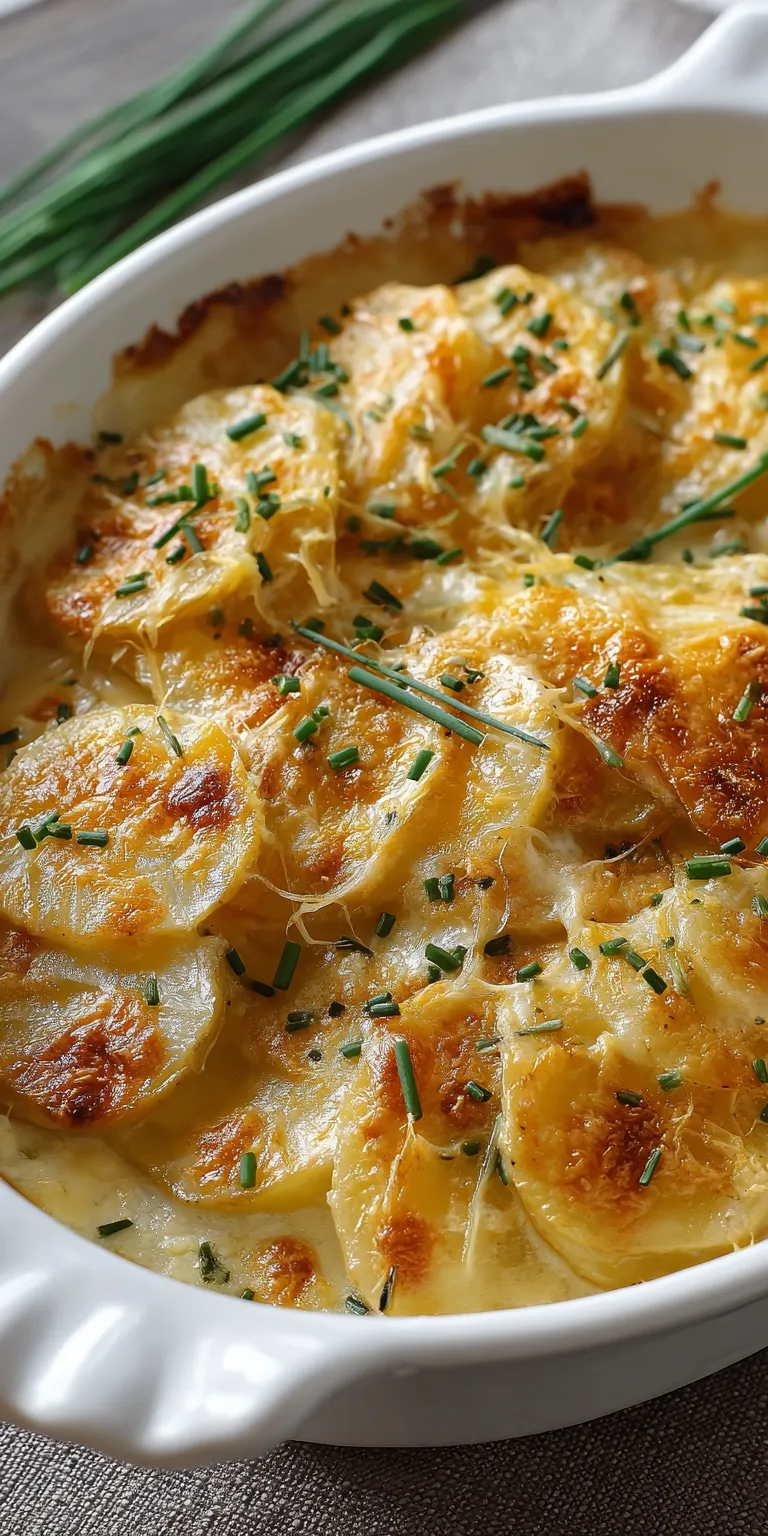 Gluten Free Scalloped Potatoes Easy served warm with cozy spices