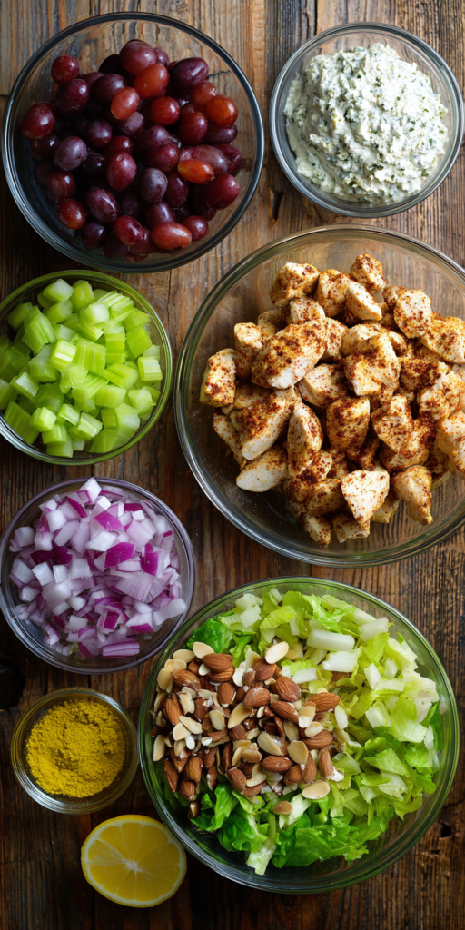 Greek Yogurt Chicken Salad Protein Meal Prep Recipe