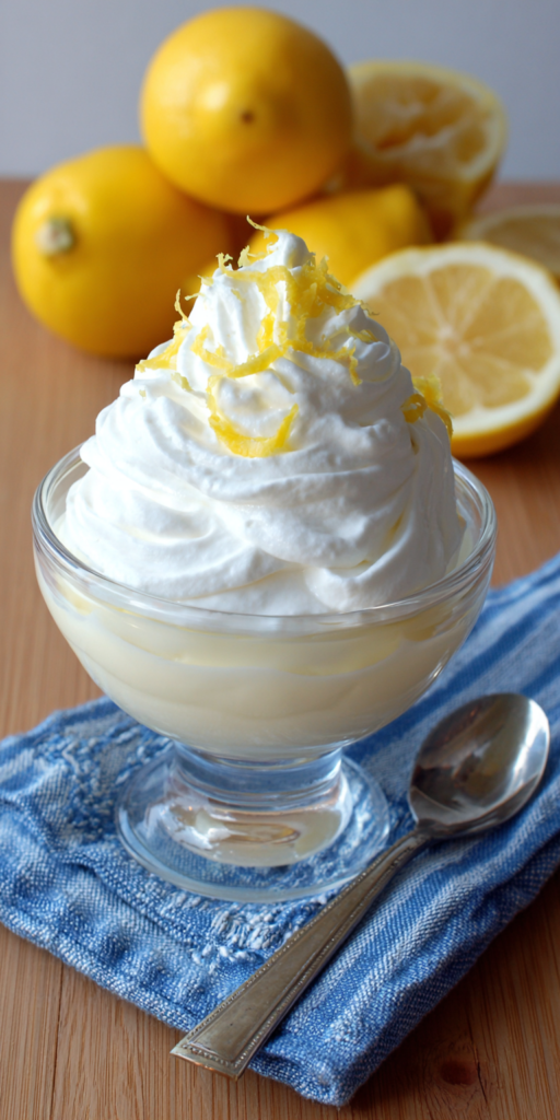 Homemade Lemon Mousse Recipe