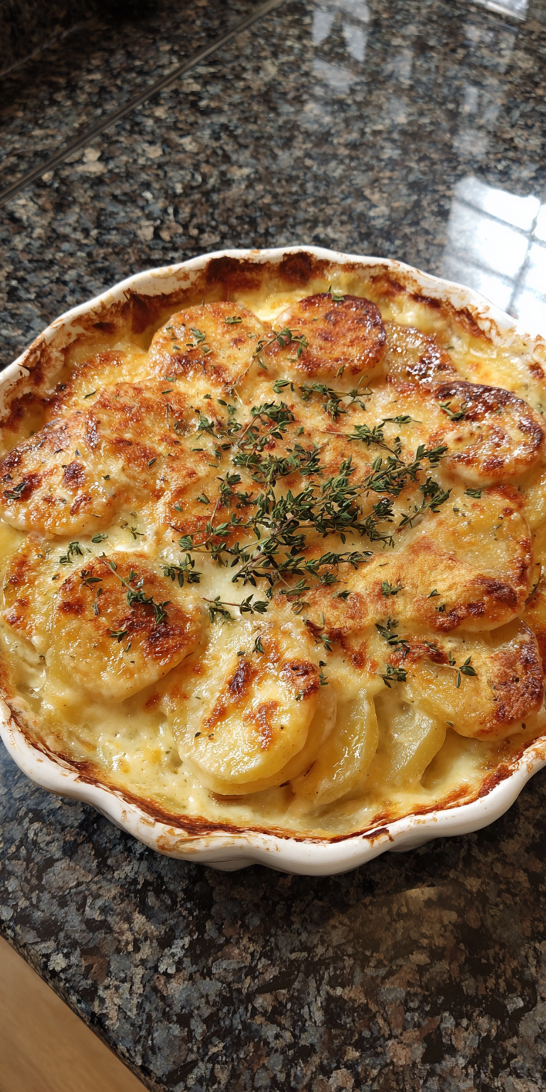 Instant Pot Scalloped Potato Recipes served warm with cozy spices