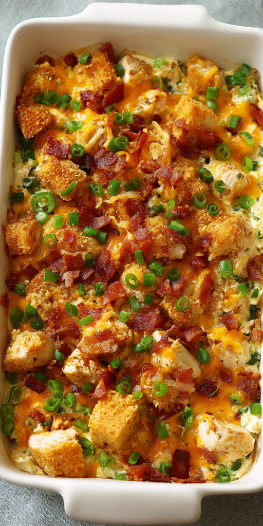 Jalapeno Popper Chicken Casserole Recipe