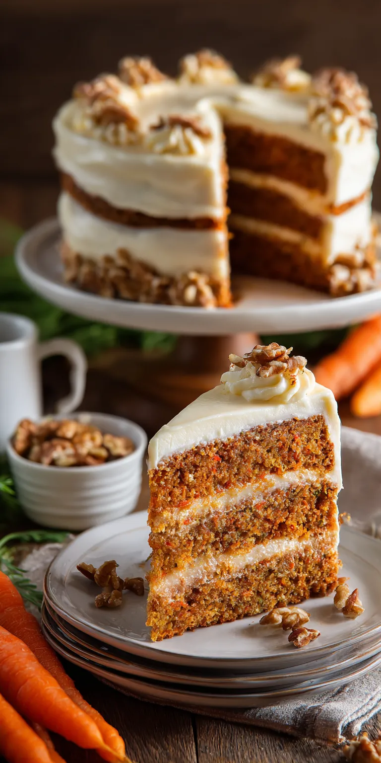 Keto Low Carb Carrot Cake Recipe served warm with cozy spices