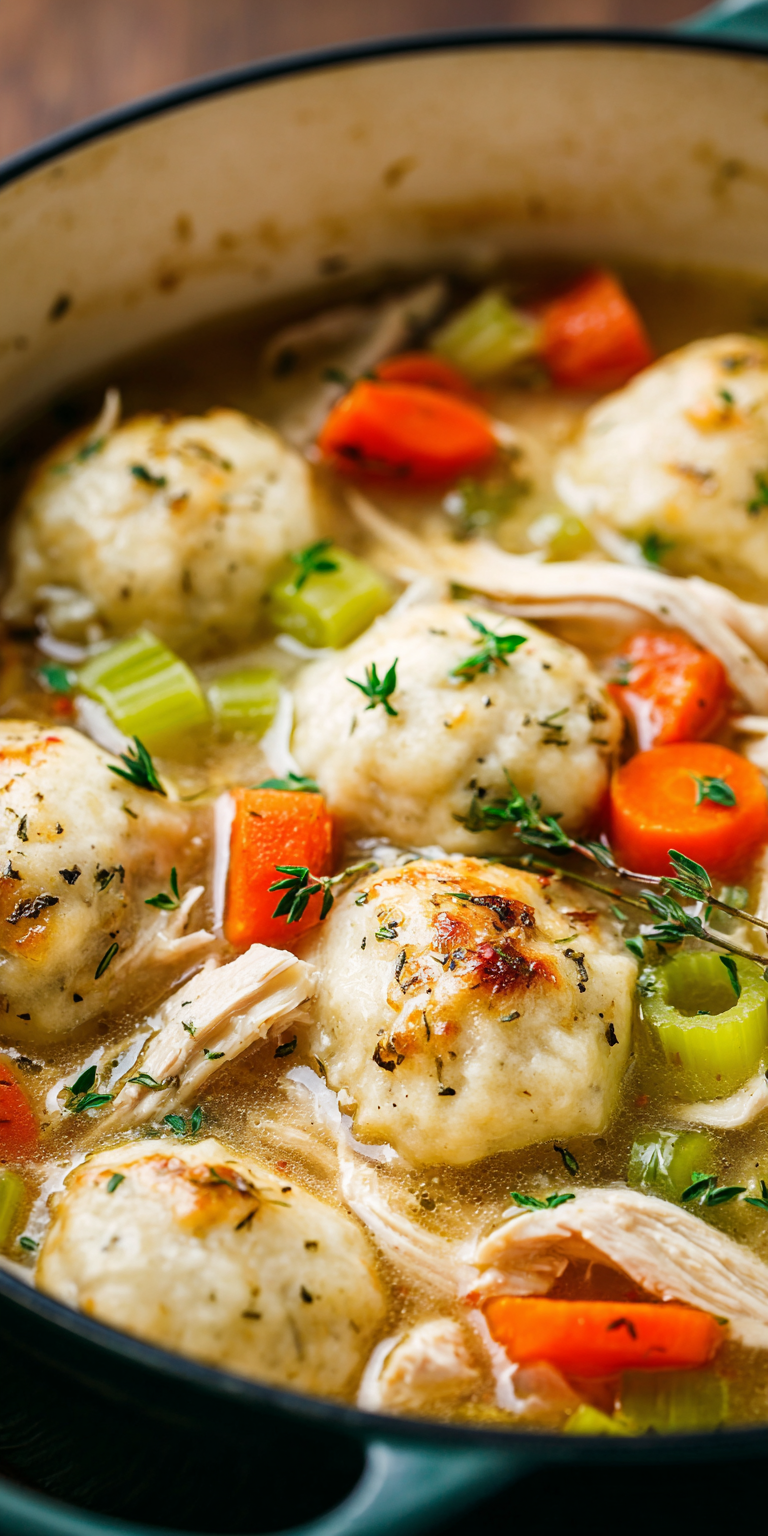 Keto Low Carb Chicken And Dumplings Recipe