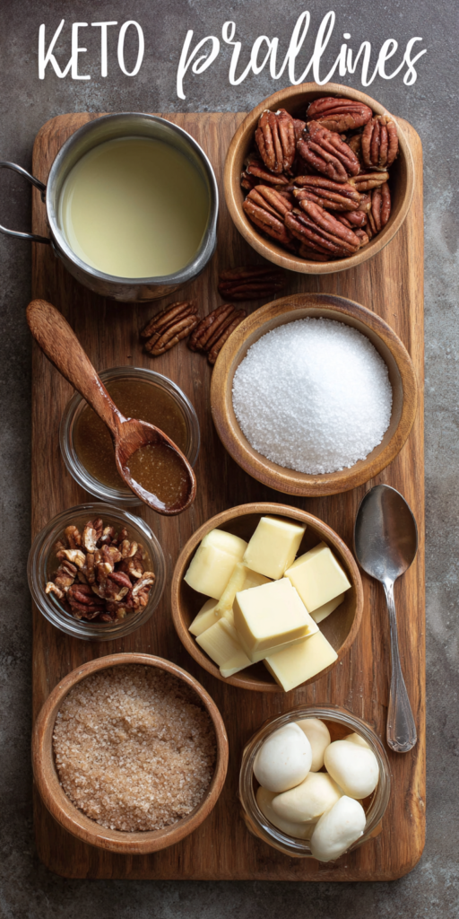 Keto Pecan Pralines Recipe