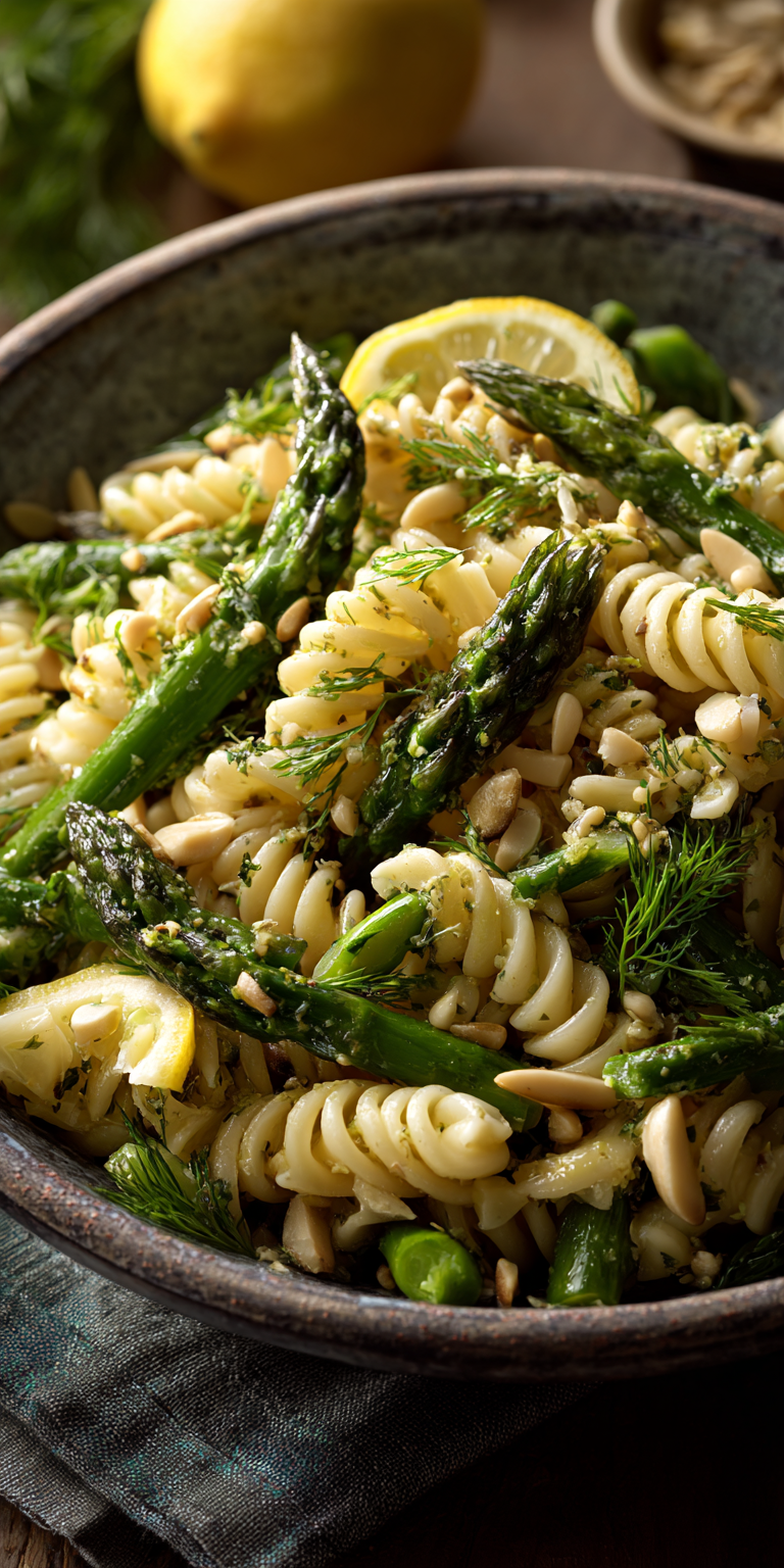 Lemon Herb Mediterranean Lentil Salad served warm with cozy spices