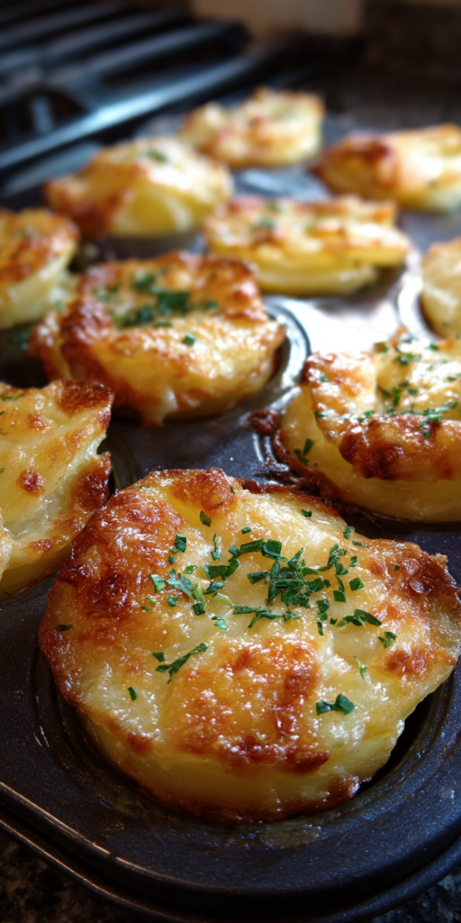 Mini Individual Scalloped Potatoes Recipe