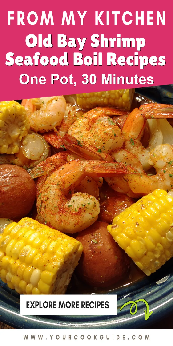 Old Bay Shrimp Seafood Boil Recipes served warm with cozy spices