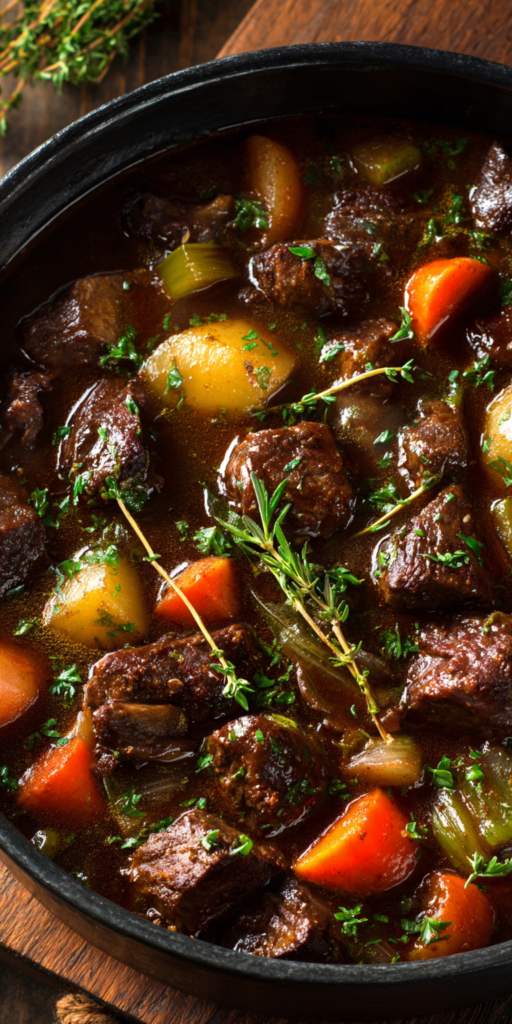 Old Fashioned Venison Stew without Wine Recipe