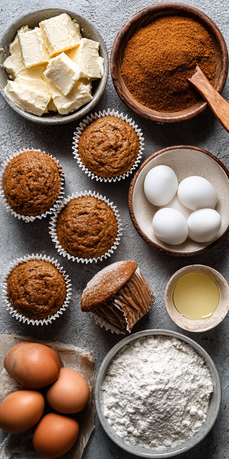 Pumpkin Spice Banana Muffins served warm with cozy spices