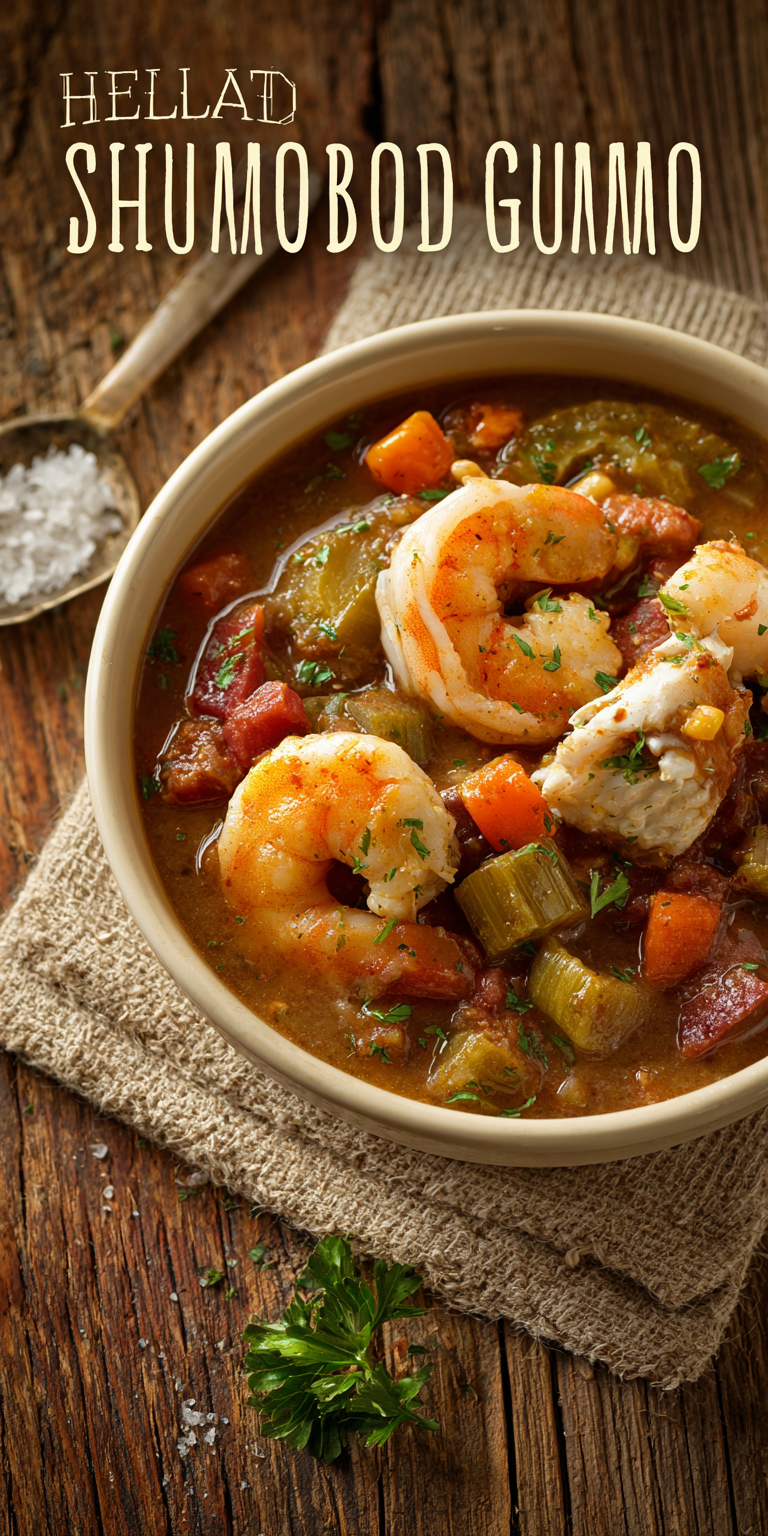 Seafood Gumbo Authentic Recipe