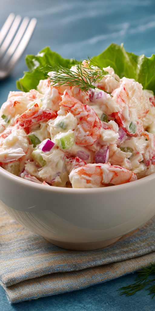 Shrimp and Crab Seafood Salad Recipe