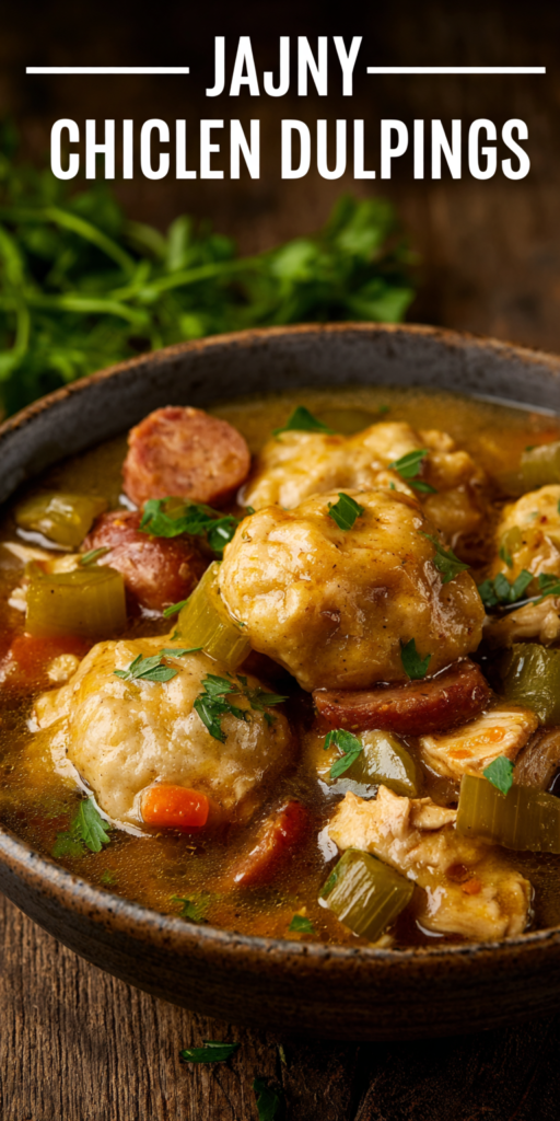 Spicy Cajun Chicken And Dumplings Recipe
