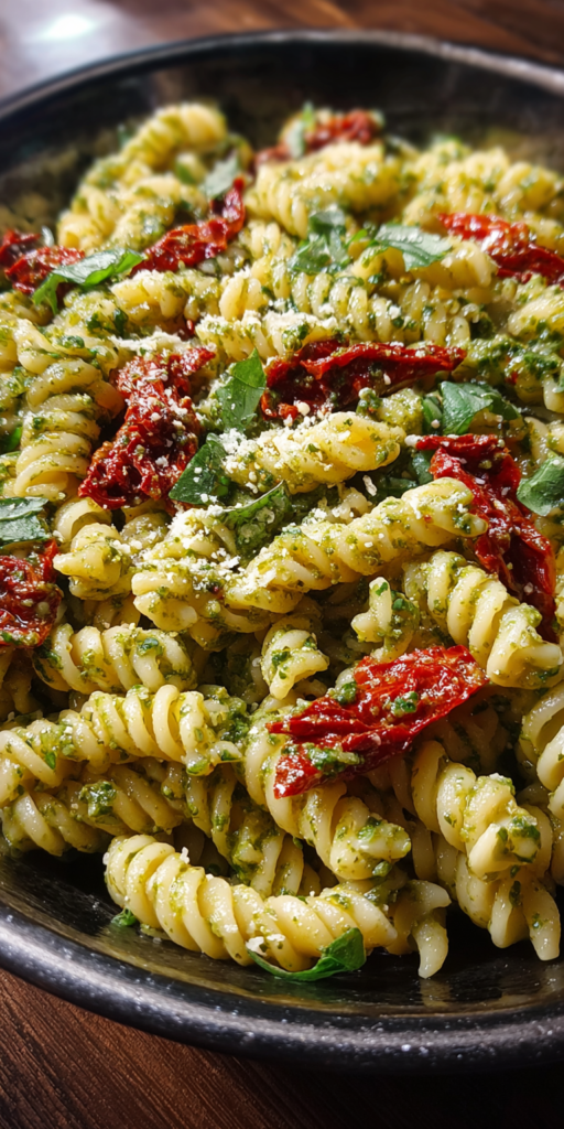 Sun Dried Tomato Creamy Pasta Recipe