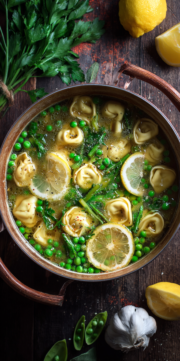 Tortellini in Broth Spring Dinner Ideas Recipe
