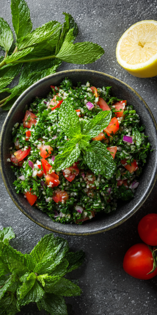 Traditional Tabbouleh Parsley Salad Recipe