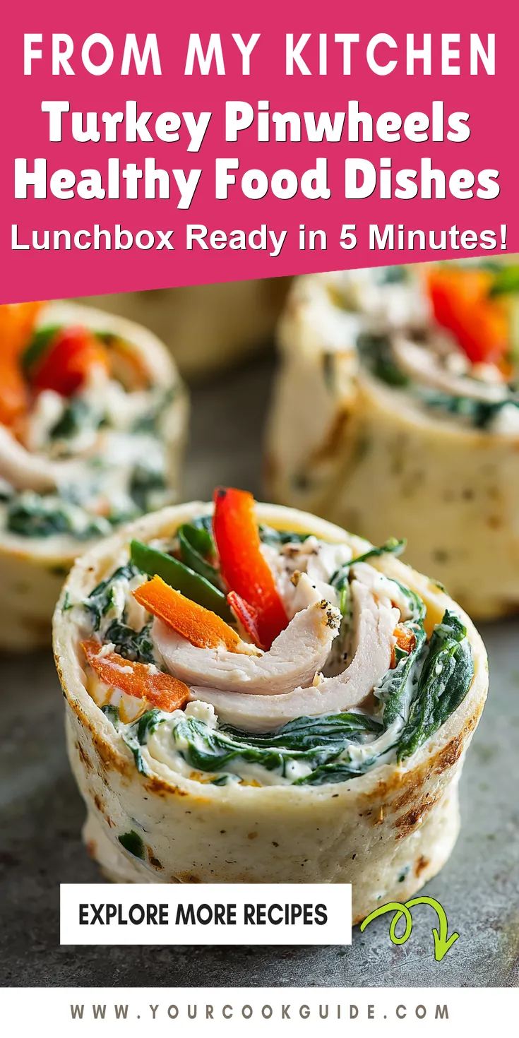 Turkey Pinwheels Healthy Food Dishes served warm with cozy spices