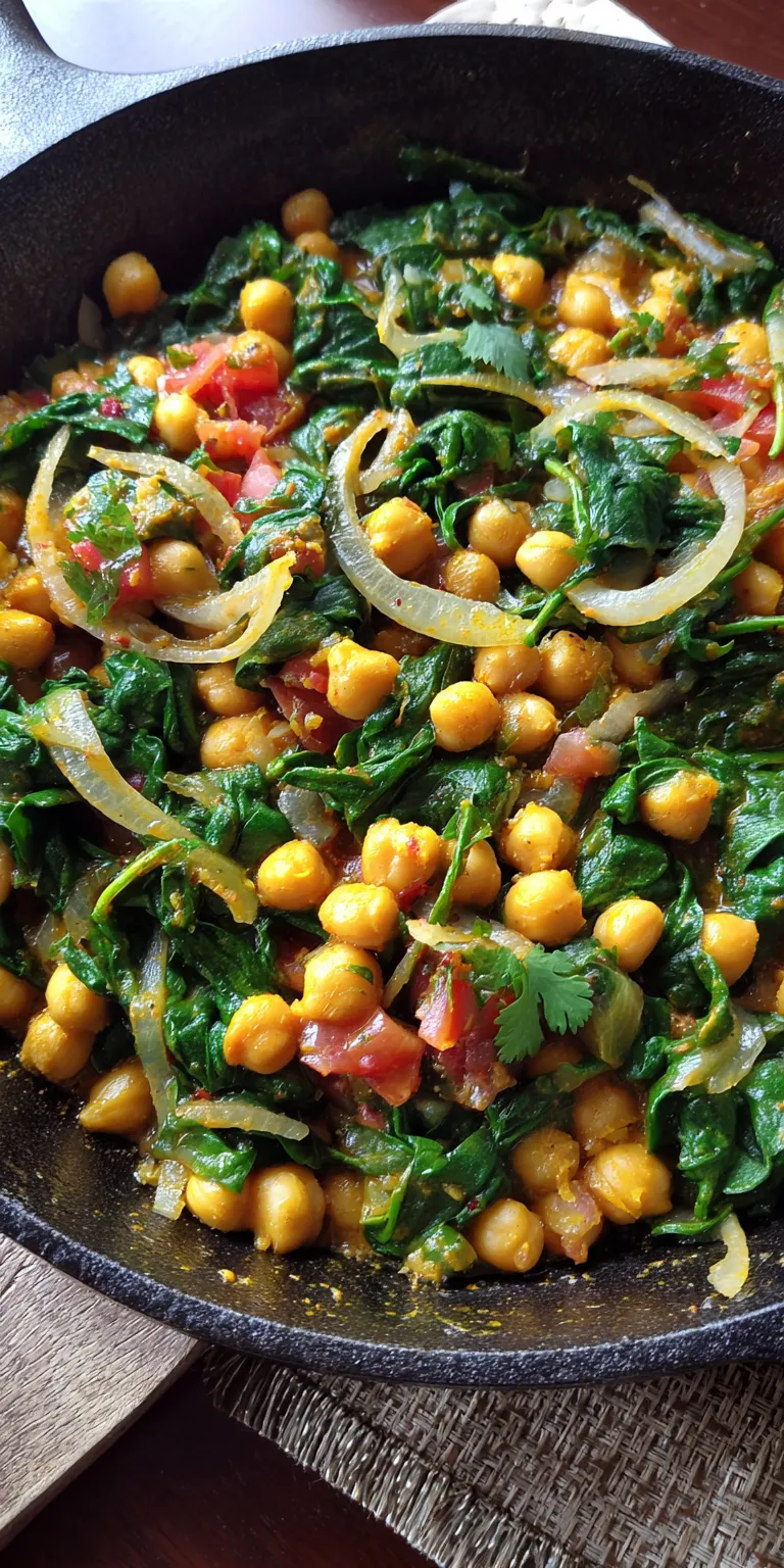 Vegetarian Chickpea Curry Easy Dinner Ideas served warm with cozy spices