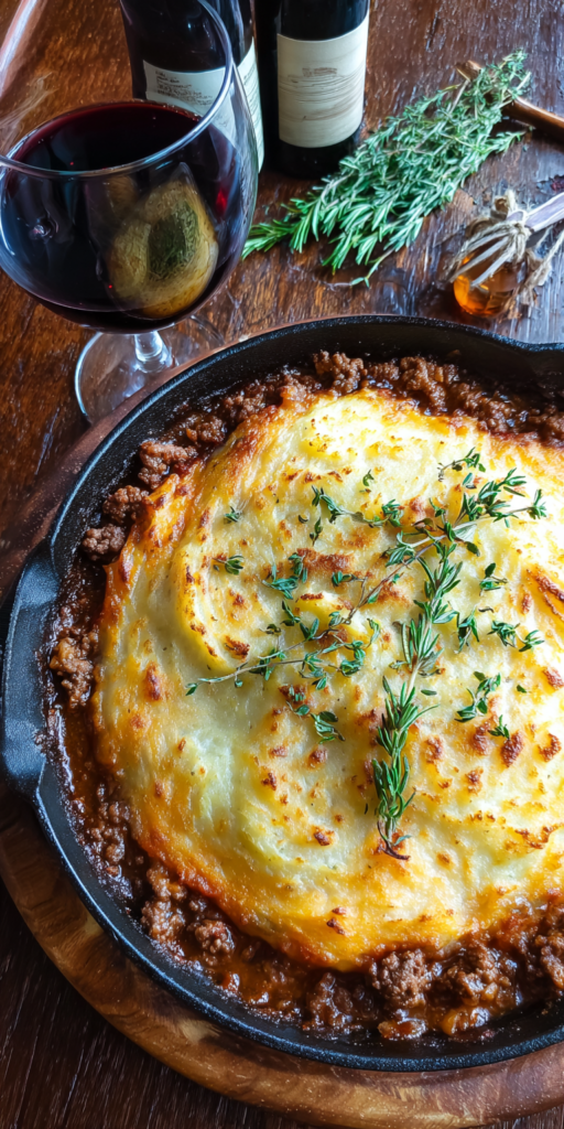 Venison Shepherd’s Pie with Beef Broth Recipe