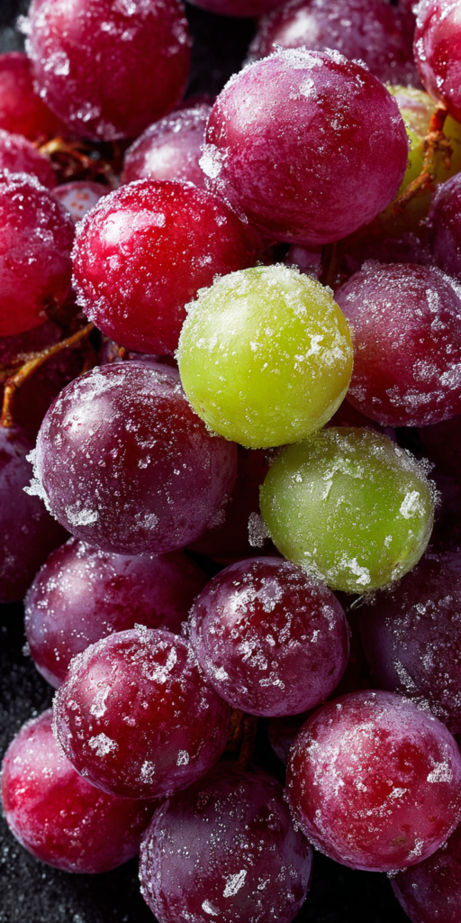 Viral Crack Grapes Sweet Dessert served warm with cozy spices
