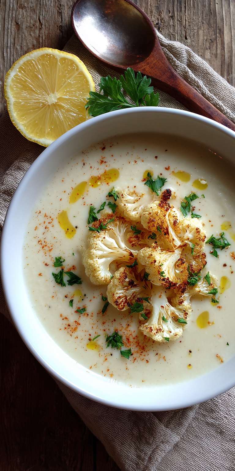 Cold Cucumber and Yogurt Spring Soup served warm with cozy spices