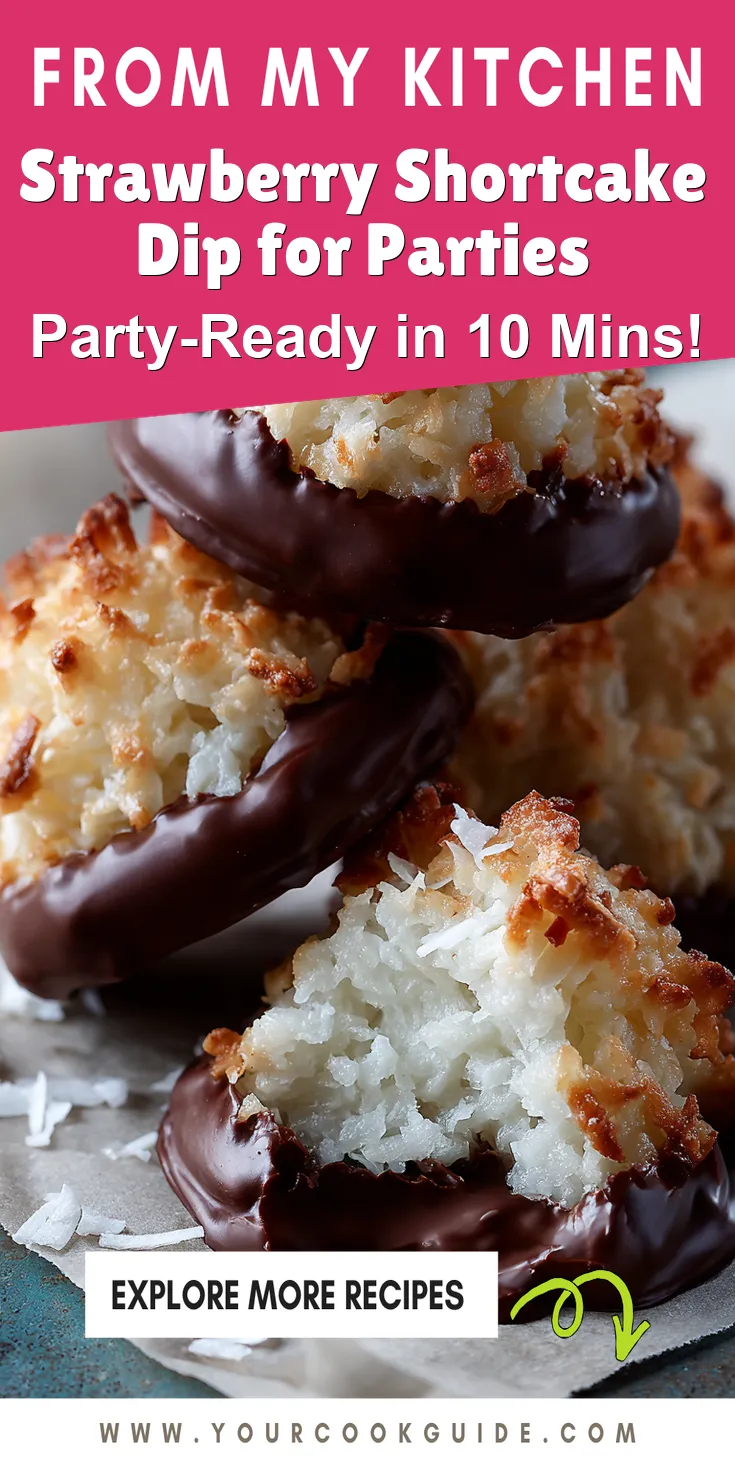 Strawberry Shortcake Dip for Parties served warm with cozy spices