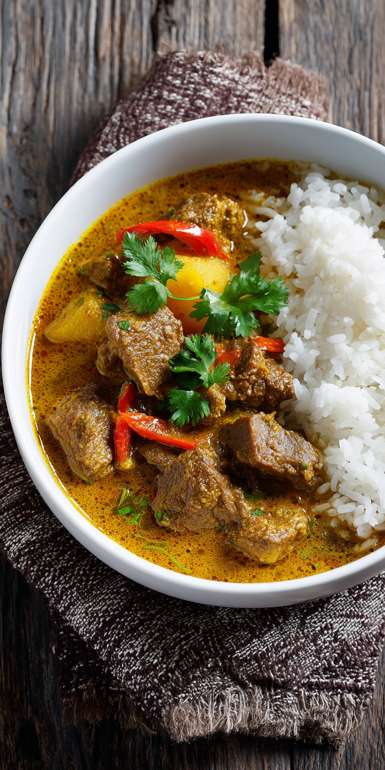 Venison Curry with Coconut Milk Recipe